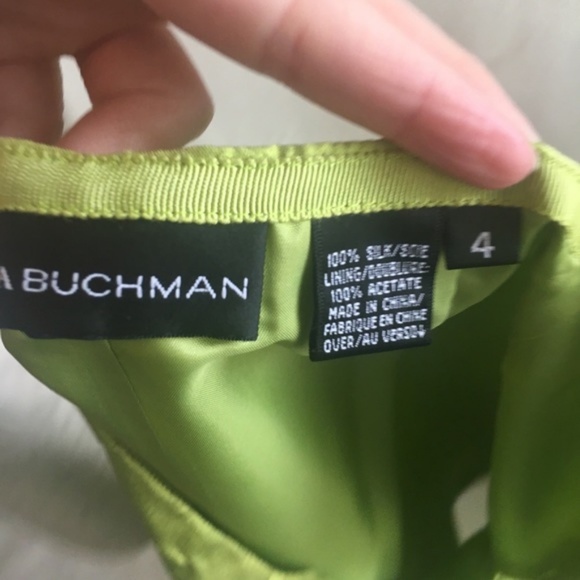 Dana Buchman 100% Raw Silk Pencil Midi Skirt - Picture 6 of 8